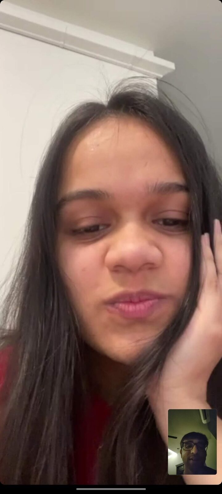 A candid video call with Vinanti