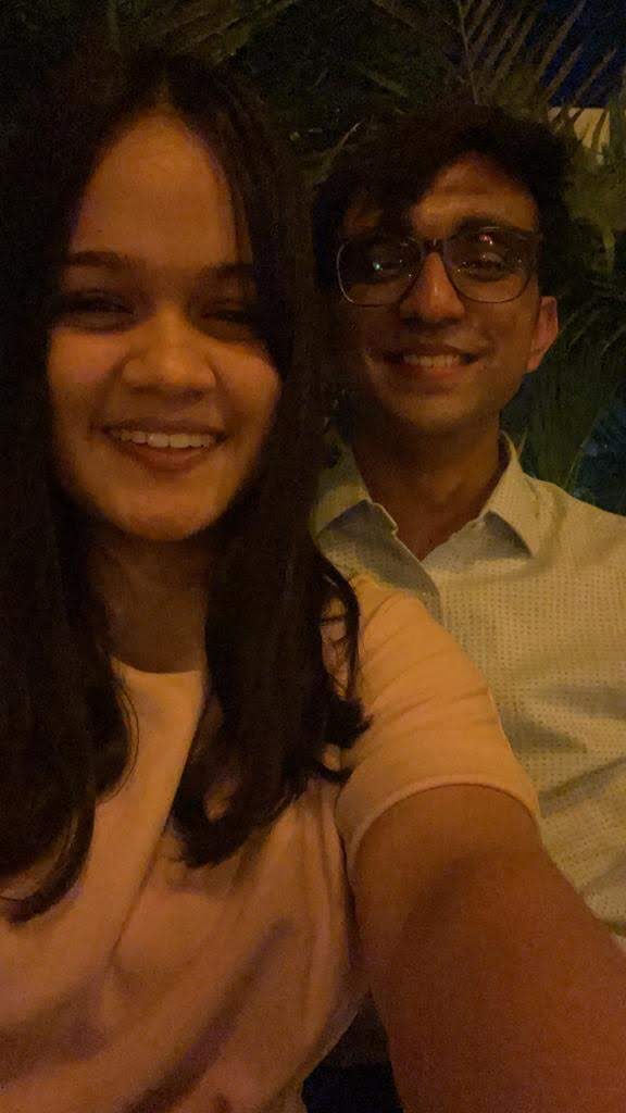 Bilv and Vinanti on a date